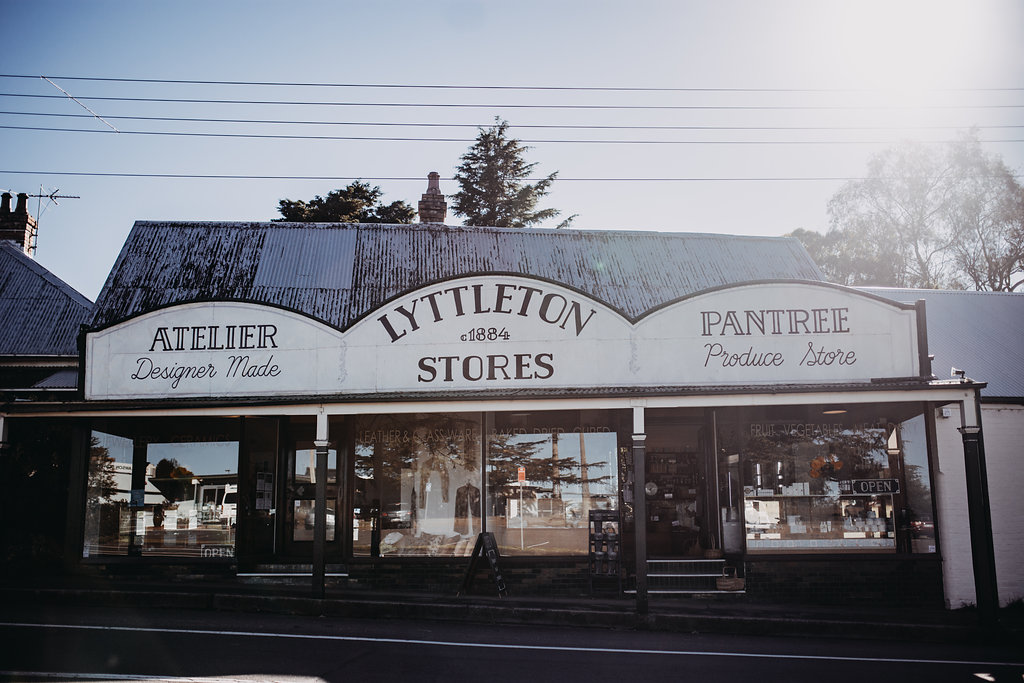Lyttleton Stores shop front Lawson